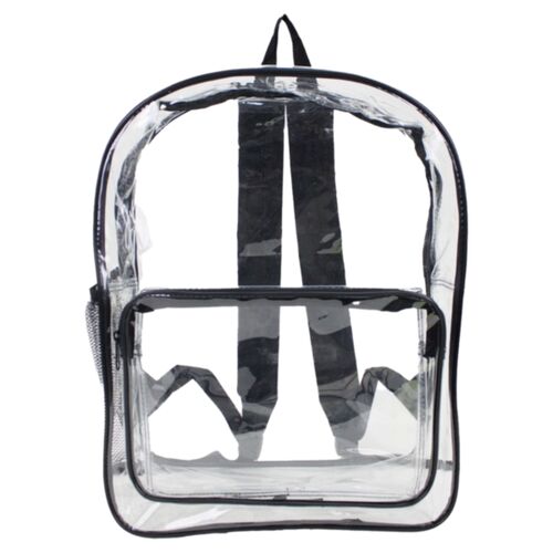 Large 17" Heavy Duty Clear Backpack Thumbnail