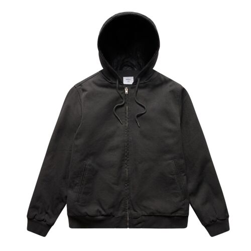 CANVAS BOMBER HOOD JACKET Thumbnail