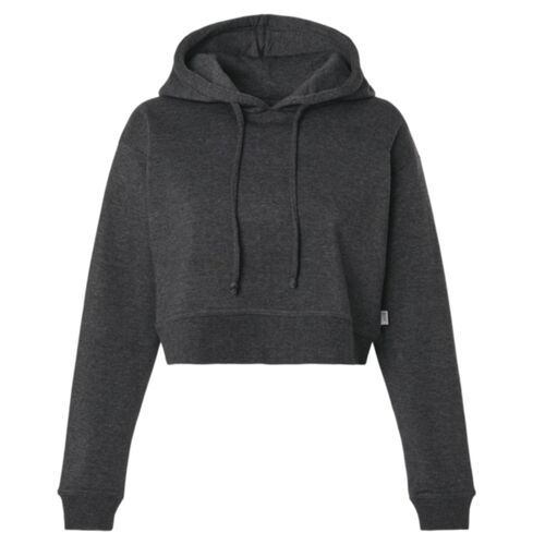 Women's Cropped Fleece Hooded Sweatshirt Thumbnail