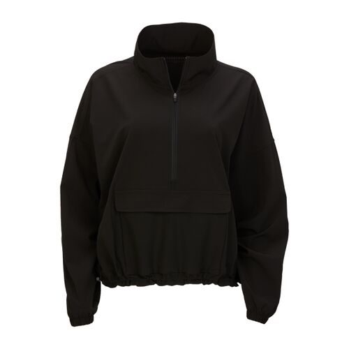 Women's Stretch Woven Quarter-Zip Pullover Thumbnail