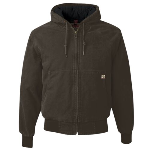 Men's Cheyenne Boulder Cloth™ Hooded Jacket with Tricot Quilt Lining Thumbnail