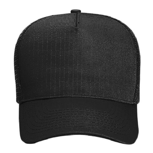 OTTO CAP 5 Panel Mid Profile Mesh Back Trucker Hat Thumbnail