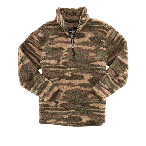 Unisex Sherpa Fleece Quarter-Zip Pullover Thumbnail