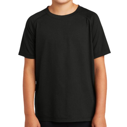 Youth PosiCharge ® Tri Blend Wicking Raglan Tee Thumbnail