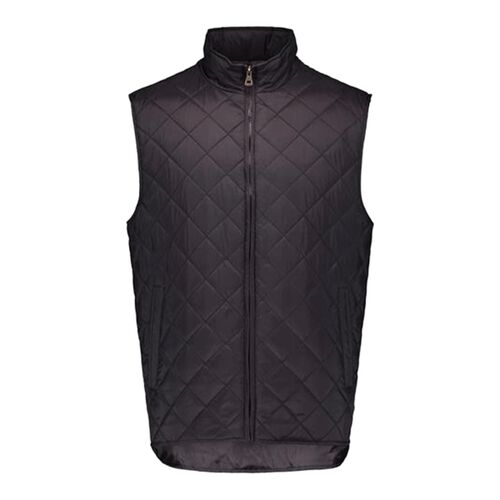 Men's Vintage Diamond Quilted Vest Thumbnail