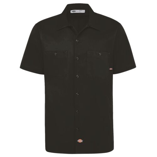 Men's Industrial Short Sleeve Cotton Work Shirt Thumbnail