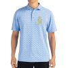Cutter & Buck Virtue Eco Pique Tile Print Recycled Mens Polo Thumbnail