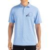 Cutter & Buck Virtue Eco Pique Tile Print Recycled Mens Polo Thumbnail
