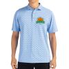 Cutter & Buck Virtue Eco Pique Tile Print Recycled Mens Polo Thumbnail