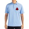Cutter & Buck Virtue Eco Pique Tile Print Recycled Mens Polo Thumbnail
