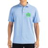 Cutter & Buck Virtue Eco Pique Tile Print Recycled Mens Polo Thumbnail