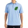 Cutter & Buck Virtue Eco Pique Tile Print Recycled Mens Polo Thumbnail